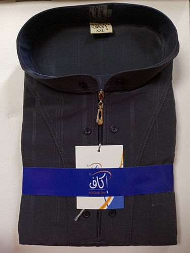 Muslim stand collar robe - stand,