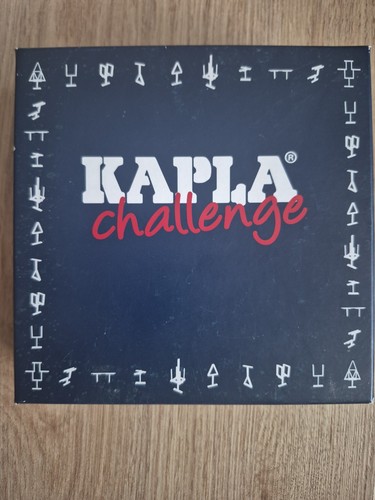 Kapla challenge wooden blocks - kapla,