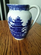 Vintage 1930s Old Willow Blue