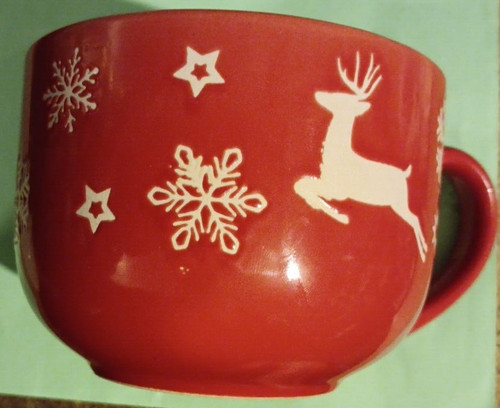 Large red ceramic - large,