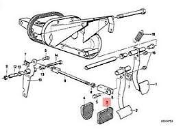 Bmw e24 brake pedal - bmw,