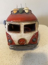 VW Vintage Style Surfers Red &