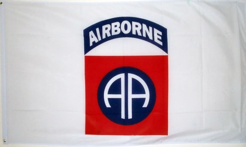 82nd airborne flag - 5x3, feet