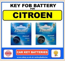Key Fob Battery Citroen C4