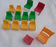 Playmobil chairs bundle lot - chairs,