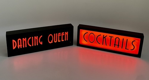 Dancing queen light neon - queen, up