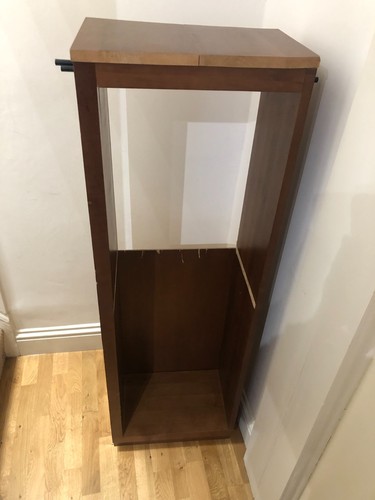 Walnut wardrobe shelving - wardrobe, unit