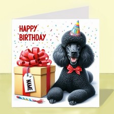 Personalised Standard Poodle