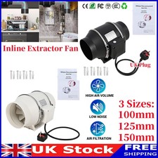 4" 5" 6" Quiet Inline