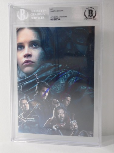 Gareth edwards signed photo - signed,
