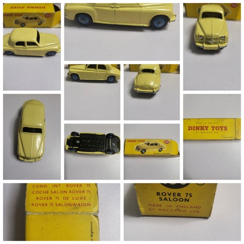 Dinky toys 156 rover - 75, saloon