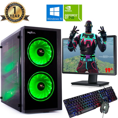 Fast gaming computer bundle - gaming, pc