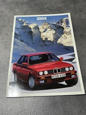 BMW 325iX E30 1988 Super Rare UK Edition. 8 11 03 02 20 1/88 VM 1988
