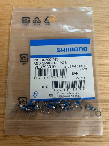Shimano gr500 pedal pins - shimano,