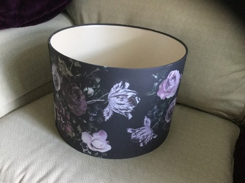 Floral pendant drum light - floral,