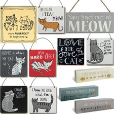 Cat block hanging - cat, magnet