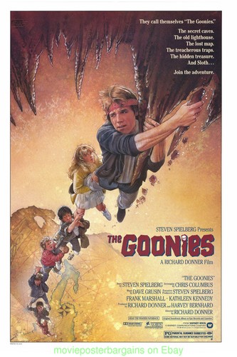 Goonies movie poster original - goonies,