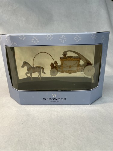 Wedgwood horse carriage - &,