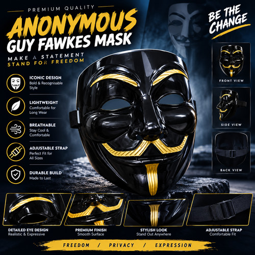 Halloween masks hacker - masks,