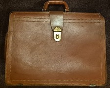 Vintage Brown Cowhide Leather