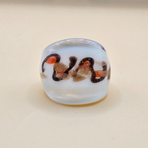 Murano style art glass - style, ring