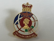 1952 GOLDEN JUBILEE 2002 ENAMEL PIN BADGE