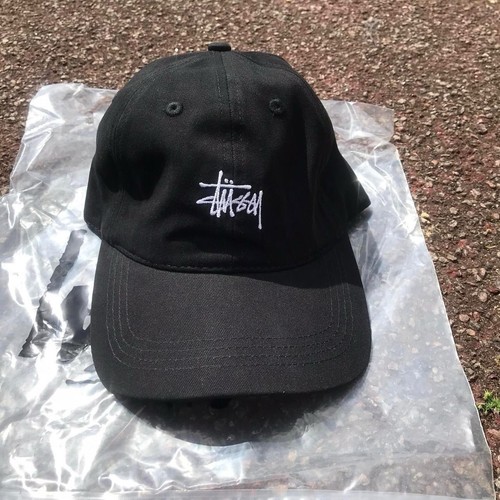 Black white stussy cap - &,