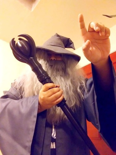 Collapsing maleficent staff - collapsing,