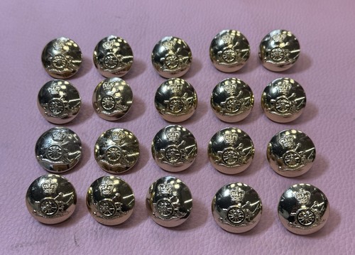 Vintage metal buttons - vintage,