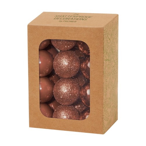Christmas shatterproof baubles - christmas,