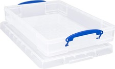 Clear 10l storage container - clear,
