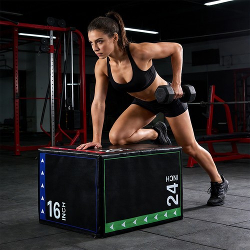 Plyometric jump box - box, crate