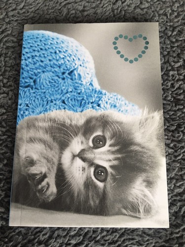 Smith note book kitten - note,