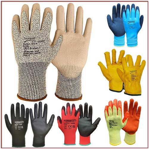 Builder work gloves waterproof - work,