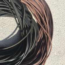 Flat 3mm Square  Leather Shoe