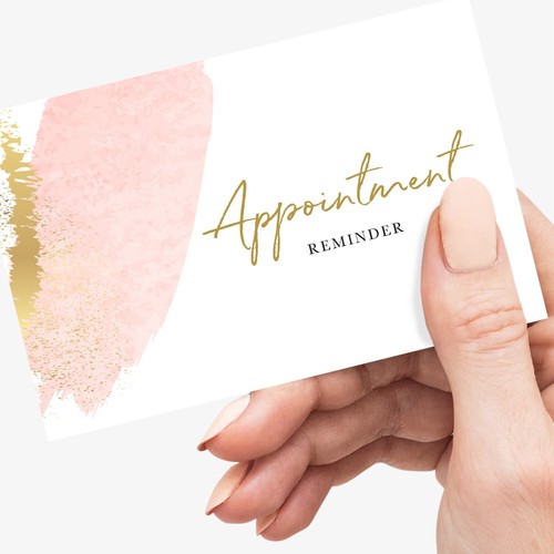 Appointment cards hair - appointment,