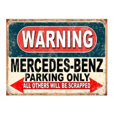 Warning MERCEDES-BENZ Parking