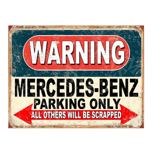 Warning mercedes benz parking - warning, mercedes-benz