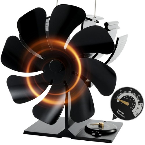 Blade heat powered - stove, fan