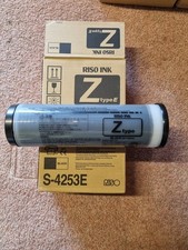 RISO Black Ink 1000ml Cartridge (Z type S-4253E)