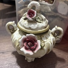 Vintage CAPODIMONTE Floral