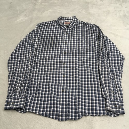 Wrangler shirt mens large - shirt, navy