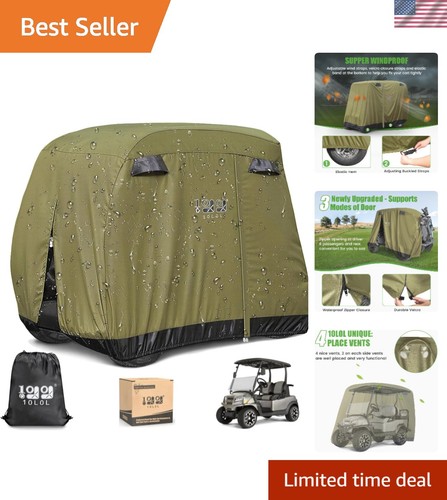 Durable golf cart cover - cart, with