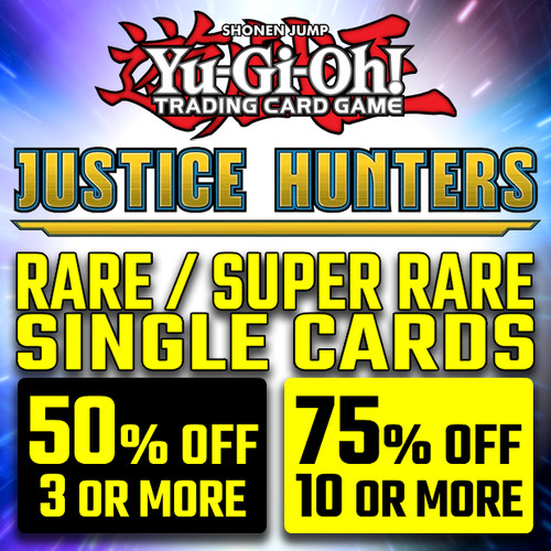 Yugioh justice hunters rare - yugioh!,
