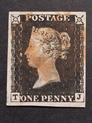 Penny black 1840 - stamp, qv