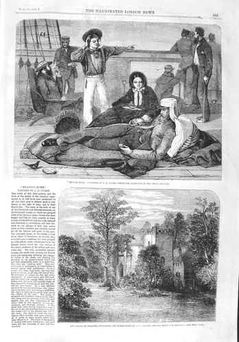 Original old antique print - original,
