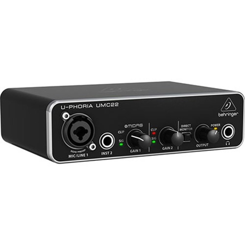 Behringer umc22 audiophile - behringer,