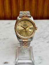 1989 Rolex DateJust, Ref.16233, Factory Diamond Dial, 36mm, Box & Papers