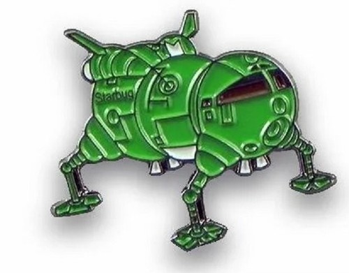Starbug space ship pin - , badge