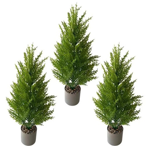 Artificial green pine tree - artificial,